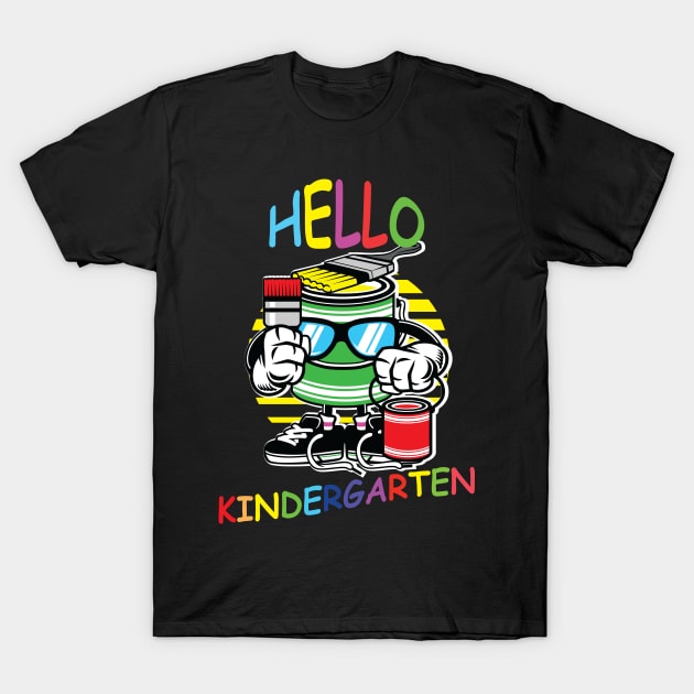 2021 Hello Kindergarten Shirt T-Shirt by Motivashion19